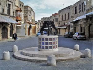 The Square of the Jewish Martyrs in Rhodes - Guided Tour of Rhodes Town