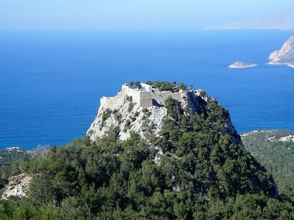 Monolithos Castle in Rhodes Greece