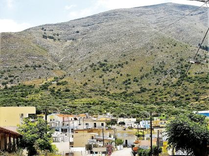 Embonas village in Rhodes Greece